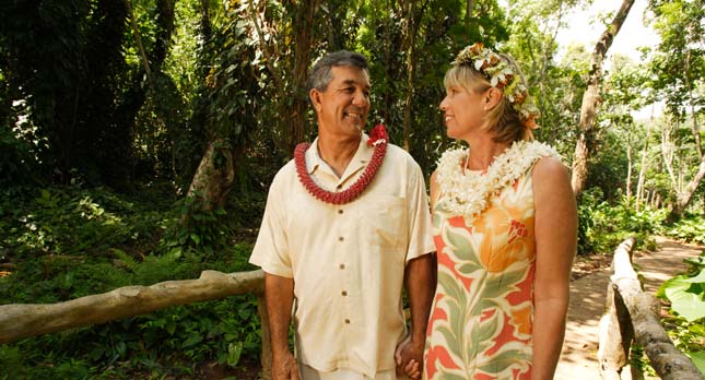 Tropical Kauai Wedding